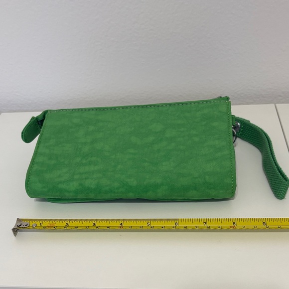 Kipling Green Wristlet with Charm - Picture 3 of 9